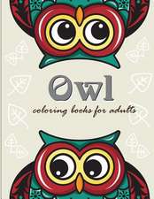 Owl Coloring Books for Adults