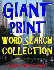 Giant Print Word Search Collection