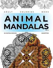 Animal Mandala Coloring Book