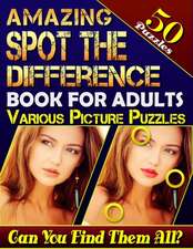 Amazing Spot the Difference Book for Adults