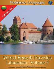 Parleremo Languages Word Search Puzzles Lithuanian - Volume 3