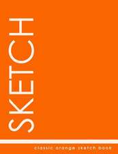 Classic Orange Sketch Book