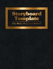 Storyboard Template Film Maker Storyboard Notebook