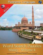 Parleremo Languages Word Search Puzzles Malay - Volume 4