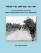 Operations of the III Corps Ranger Group (Arvn)