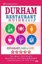 Durham Restaurant Guide 2019