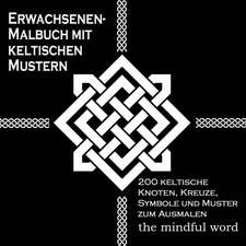 Erwachsenen-Malbuch mit keltischen Mustern