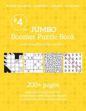 Jumbo Boomer Puzzle Book #4