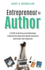 Entrepreneur to Author