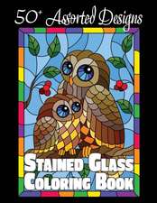 Stained Glass Coloring Book