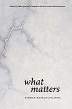 What Matters