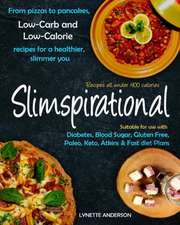 Slimspirational: From pizzas to pancakes, low-carb and low-calorie recipes for a healthier, slimmer you