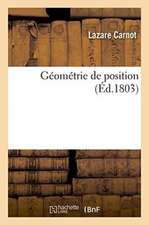Géométrie de Position