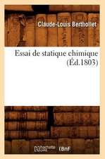 Essai de Statique Chimique (Ed.1803)