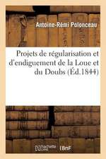 Projets de Regularisation Et D Endiguement de La Loue Et Du Doubs, Dans Le Departement Du Jura