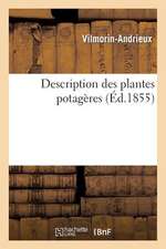 Description Des Plantes Potageres