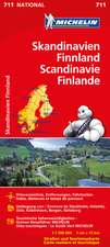 Skandinavien - Finnland 1 : 1 500 000 Nationalkarte