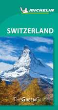 Michelin Green Guide Switzerland (Travel Guide): Road & Tourist Map