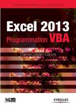 Excel 2013 - Programmation VBA