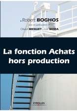 La fonction Achats hors production