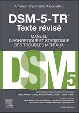 DSM-5-TR Manuel diagnostique et statistique des troubles mentaux, texte révisé