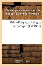 Bibliothèque, Catalogue Méthodique