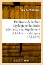 Prodrome de la flore algologique des Indes néerlandaises et parties des territoires de Bornéo