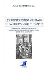 Les points fondamentaux de la philosophie thomiste