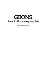 GEONS tome 1