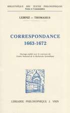 Gottfried Wilhelm Leibniz: Correspondance Avec Thomasius