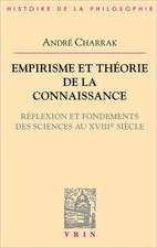 Empirisme Et Theorie de La Connaissance