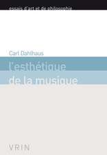 L'Esthetique de La Musique