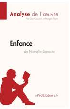 Enfance de Nathalie Sarraute (Analyse de l'oeuvre)