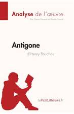 Antigone d'Henry Bauchau (Analyse de l'oeuvre)