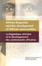 African Linguistics and the Development of African Communities