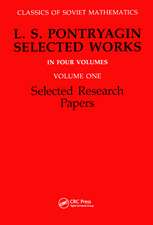 Selected Research Papers: L.S Pontryagin Select Works Volume 1