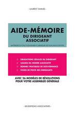 Aide-Memoire Du Dirigeant Associatif