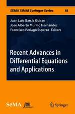 Recent Advances in Differential Equations and Applications