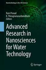 Advanced Research in Nanosciences for Water Technology