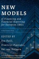 New Models of Financing and Financial Reporting for European SMEs