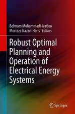 Robust Optimal Planning and Operation of Electrical Energy Systems