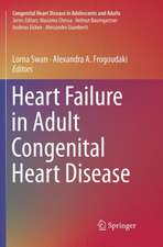 Heart Failure in Adult Congenital Heart Disease