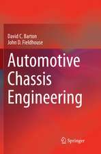 Barton, D: Automotive Chassis Engineering