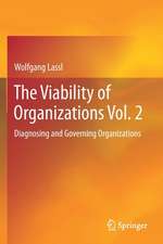 The Viability of Organizations Vol. 2: Diagnosing and Governing Organizations