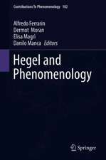 Hegel and Phenomenology