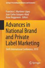 Advances in National Brand and Private Label Marketing: Sixth International Conference, 2019