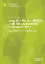 Inequality, Output-Inflation Trade-Off and Economic Policy Uncertainty: Evidence From South Africa