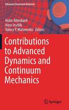 Contributions to Advanced Dynamics and Continuum Mechanics