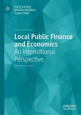 Local Public Finance and Economics: An International Perspective