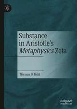 Substance in Aristotle's Metaphysics Zeta